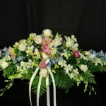 flowers for bridal table or christening