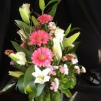 Flowers in a Ceramic Pot