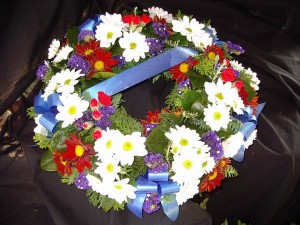 wreath for nelson ANZAC Day dawn service