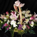 Basket of Mixed Flowers