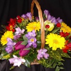 Flowers in a Basket