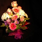 Roses in a Box Arrangement