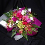 Pocket posy of flowers