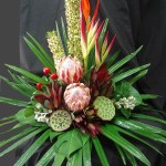 corporate flower arrangement